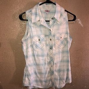 True Religion button shirt